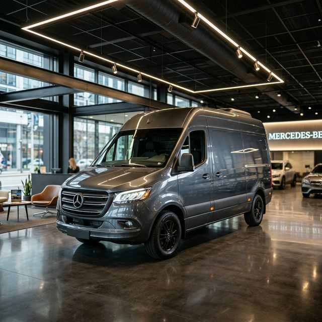 Mercedes Van Showroom